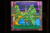 Die „Antipodische Insel“ (1975) hat Friedensreich Hundertwasser auf ein Türblatt gemalt.
