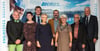  Das Unternehmen Andritz Hydro hat im Schwörsaal des Waaghauses zehn Mitarbeiter für 25-jährige und 40-jährige Betriebszugehörigkeit geehrt. Das Foto zeigt, von links: Wenzel Janat (25 Jahre), Sabine Kärcher-Hüttl (40 Jahre), Eckhard Gindele (25 J
