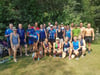 
Die Mannschaft der SG Niederwangen beim Ravensburger Triathlon.

