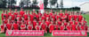 
60 Kinder haben beim Trainingscamp des VfB Stuttgart auf dem Sportgelände der Sportfreunde Rosenberg teilgenommen. 
