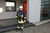 Feuerwehrmann übt für Weltrekord