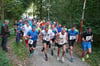
 Und los geht’s: Die Läufer nehmen die Zehn-Kilometer-Strecke beim Burrendwaldlauf in Angriff. 
