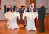  Bei einer Podiumsdiskussion des CDU-Kreisparteitags in Friedberg diskutieren Frank Veser (links), Franz Vees, Lothar Riebsamen, Klaus Burger und Moderator Karlheinz Fahlbusch über die Herausforderungen in der Pflege.