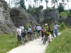  Die „DAV Senioren Montagsradler“ fahren im Sommer viele Kilometer, so wie hier vom Eselsburger Tal zur Brenzquelle und zurück durchs Wental.