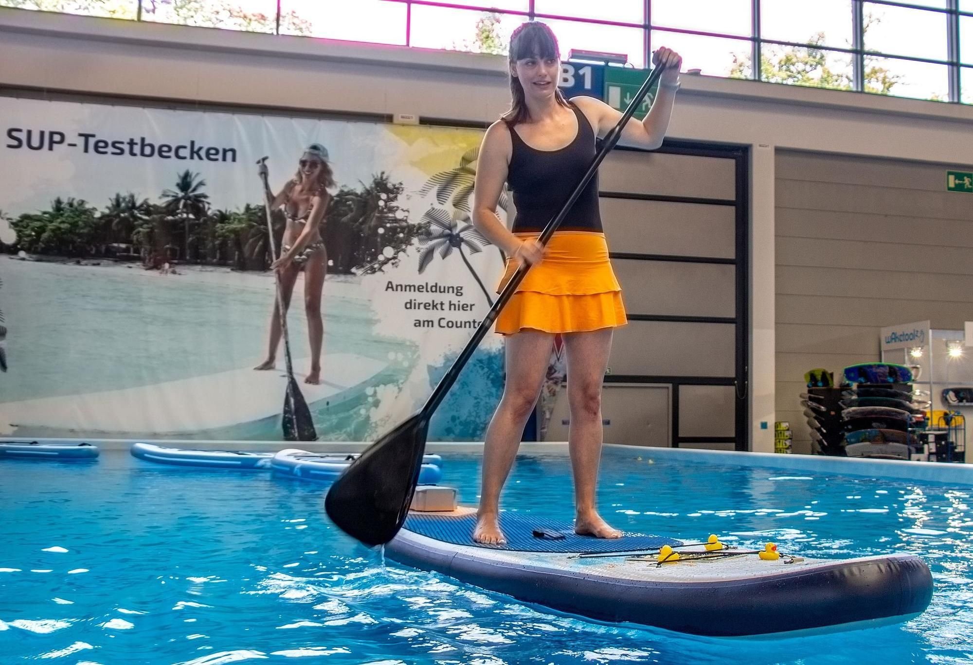 Fliegende Boote und StandUpPaddling mit Motor