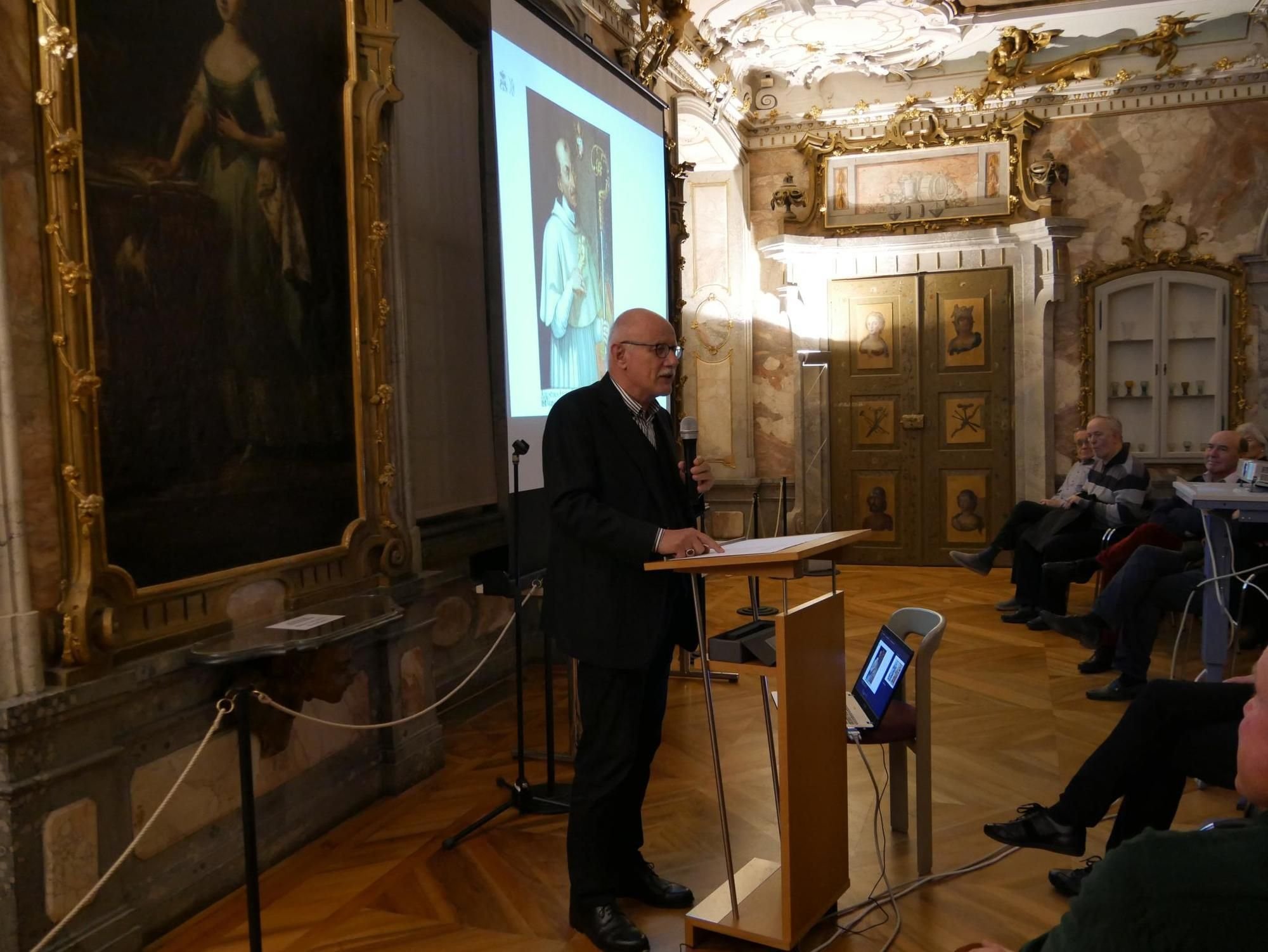 Heimatforscher Elmar Kuhn gibt gräfliche Einblicke