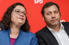 Im Überlebenskampf: Die SPD hat in Bayern das schlechteste Wahlergebnis aller Zeiten bei einer Landtagswahl eingefahren. Im Bild Parteichefin Andrea Nahles und Generalsekretär Lars Klingbeil.