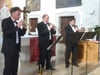 
Das Nördlinger Bachtrompetenensemble hat in der evangelischen Stadtkirche begeistert. 
