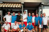 Das Bild zeigt die Herren 40 des VfL Munderkingen und des TC Ehingen, die sich vor wenigen Tagen gegenüberstanden.