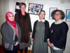 Über das Kopftuch diskutierten (von links): Bnana Darwish, Verena Rothmaier, Schwester Rut Göhringer und Nadyeh Shariloo. 

