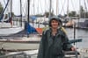 Fischer sind bei jedem Wetter draußen – das gilt auch für Elke Dilger aus Meersburg, Vorsitzende des Verbands badischer Berufsfischer am Bodensee.