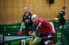 Josef Wanner (links) und Alexander Neumann vom TSV Erbach waren bei den erstmals ausgetragenen Erbacher Tischtennis-Stadtmeisterschaften am Start.