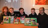 
Bei Familie Maurer aus Fischbach dreht sich alles um Fußball. Petra, Lukas, Matthias, Markus und Alex Maurer (von links).

