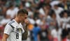 
Ein enttäuschter Toni Kroos nach der 0:1-Niederlage der DFB-Elf gegen Mexiko beim WM-Auftakt. 
