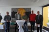 
Das Bild zeigt (von links) Dekanatsreferent Tobias Kriegisch, den Leiter der Sozialen Hilfen bei der Caritas Ostwürttemberg, Markus Mengemann, den Leiter des Kocherladens Aalen, Gerhard Vietz, Dekanatsreferent Martin Keßler und Dekan Robert Kloker.

