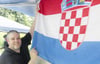 Kroaten fiebern auf dem Donaufest dem WM-Finale entgegen