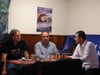 
Engagiert und informativ berichteten Cem und Dogan vom Ulmer Solidaritätskomitee auf der Lindauer Solidaritätsveranstaltung über die inhaftierte Journalistin Mesale Tolu und die Menschenrechtssituation in der heutigen Türkei.
