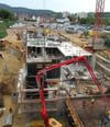 
Der Bau des Bettenhauses D am Klinikum Tuttlingen wurde stichprobenartig geprüft. 

