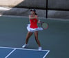 
Annika Hepp wurde bei den Bezirksmeisterschaften im Tennis Dritte.
