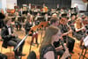 Das Sinfonische Jugendblasorchester hat nach einem Intensivkurs an der Landesmusikakademie im Bräuhaussaal konzertiert.