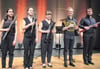 
Das Xylinos-Quintett mit Florian Bensch (rechts). 
