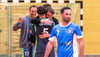 
Jubel nach einem hoch emotionalen Spiel: Der TSV Lindau wahrt seine Chancen auf den Klassenerhalt in der Handball-Bezirksklasse. 
