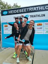 TSG-Sportler waren beim Heidesee-Triathlon dabei.