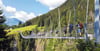 Über diese Brücke müsst ihr geh’n: 16 Schüler machen sich auf zur Alpenüberquerung. 
