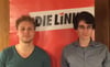
Neue Gesichter bei der LINKEN: Kevin Caprano (links) und Michael Schlotter.
