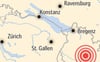 Wie schon am 19. Januar lag das Zentrum des Erdbebens in Vorarlberg bei Dalaas nahe Bregenz und Feldkirch. Es war grundsätzlich auch am Bodensee und in Oberschwaben zu spüren.