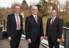 Zufrieden mit dem Geschäftsjahr 2017: Markus Langner, Dieter Ulrich und Werner Rock (von links) bilden den Vorstand der Volksbank Raiffeisenbank Laupheim-Illertal.