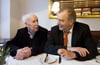 Hubert Wicker (rechts) hat den Förderverein gegründet, der 86-jährige Hermann Bausinger ist seine wissenschaftliche Seele.