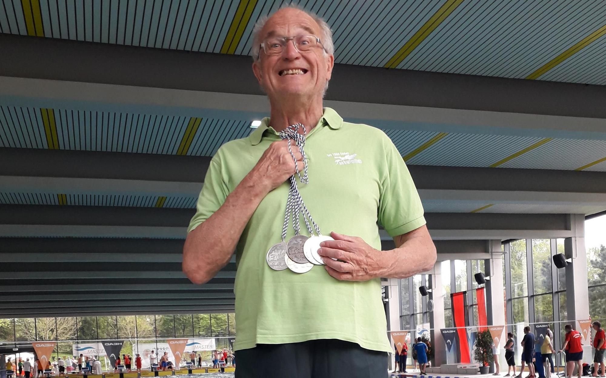 Alfred Seeger krönt sich mit Medaillen