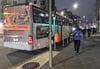 Die Häfler Volleyballer fahren im Bus des Rivalen durch Berlin.