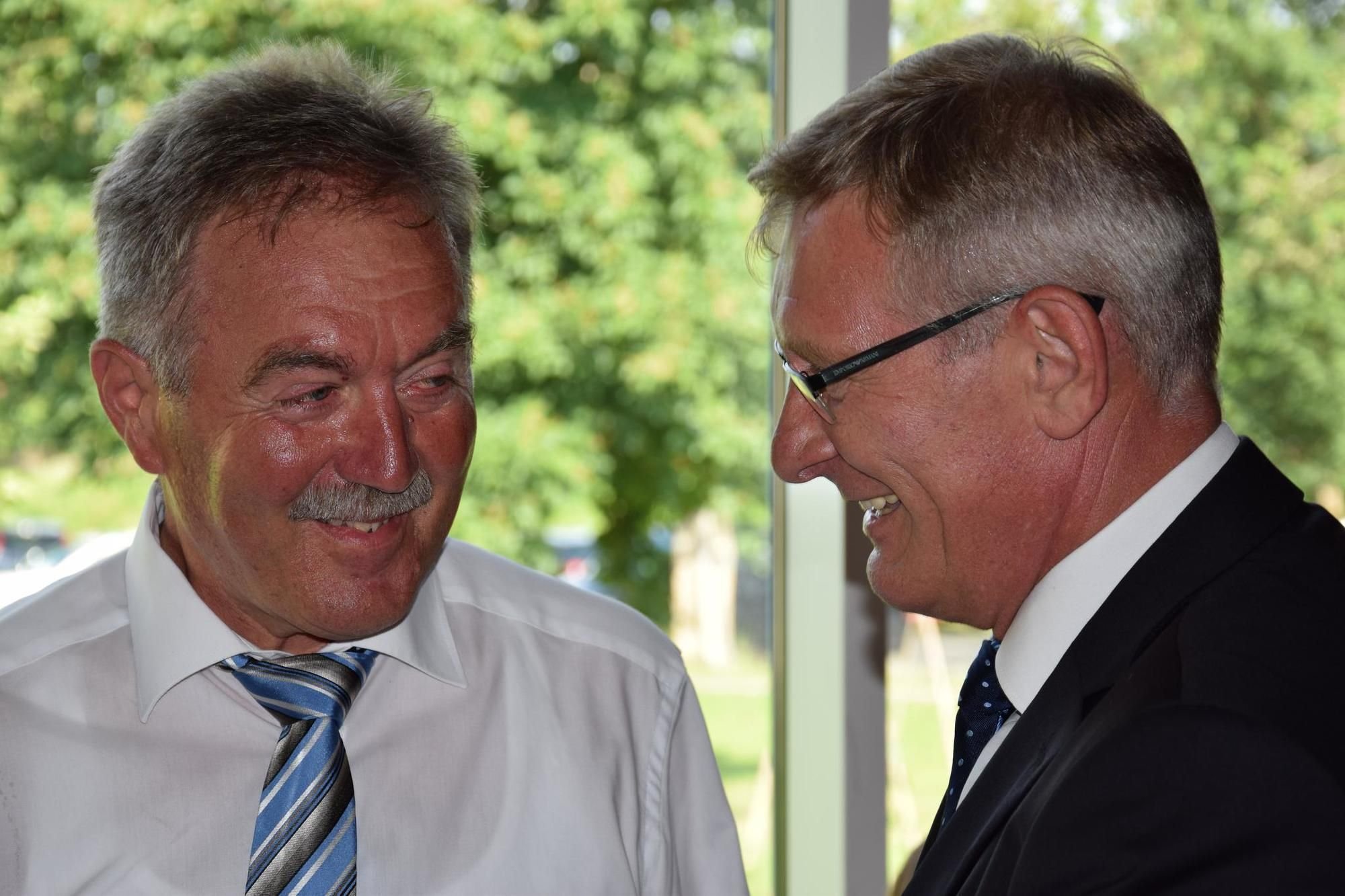 Rektor Emil Mayer wird verabschiedet