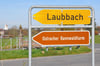 Ostrachs Ortsteil Laubbach hat viele Namensvetter – kein einziger wird aber mit zwei b geschrieben.