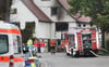 
Ein Großaufgebot der Feuerwehren aus Lauterach, Munderkingen, Obermarchtal und Rottenacker ist in Lauterach im Einsatz gewesen.
