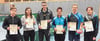 
Erfolgreich bei den Tischtennis-Vereinsmeisterschaften des SC Berg: (von links) Daniel Tabert, Corinna Haas, Felix Endlichhofer, Carina Ziegler, Julian Geyer und Kerstin Silz.
