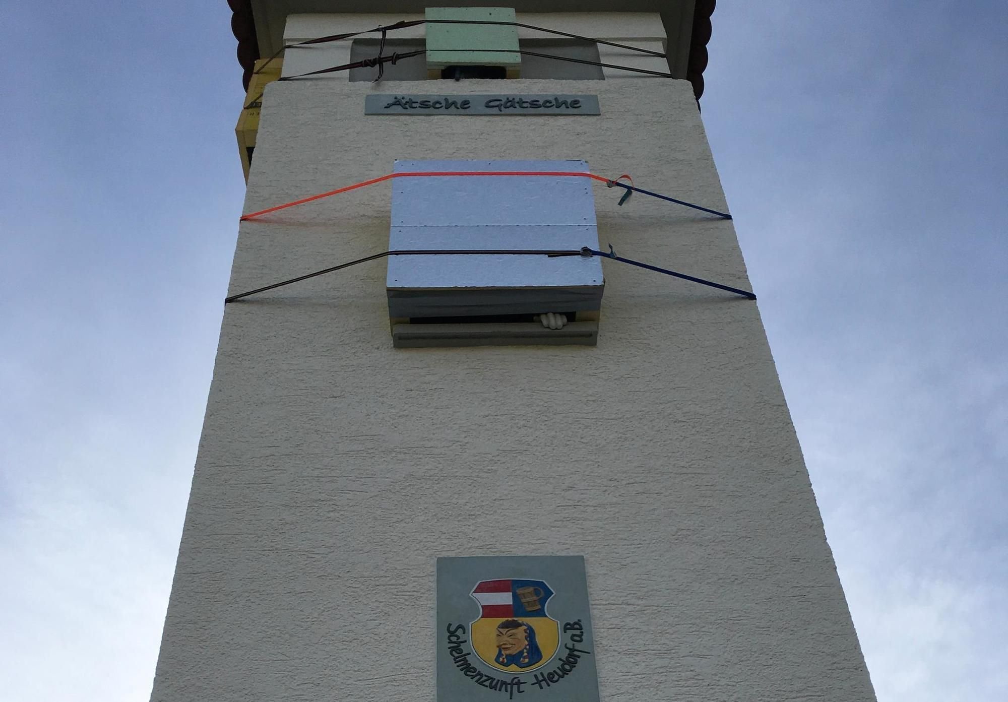 Der Schelmenturm wird eingeweiht