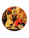 Ausschnitt aus einer griechischen Ikone „Anastasis/Auferstehung“