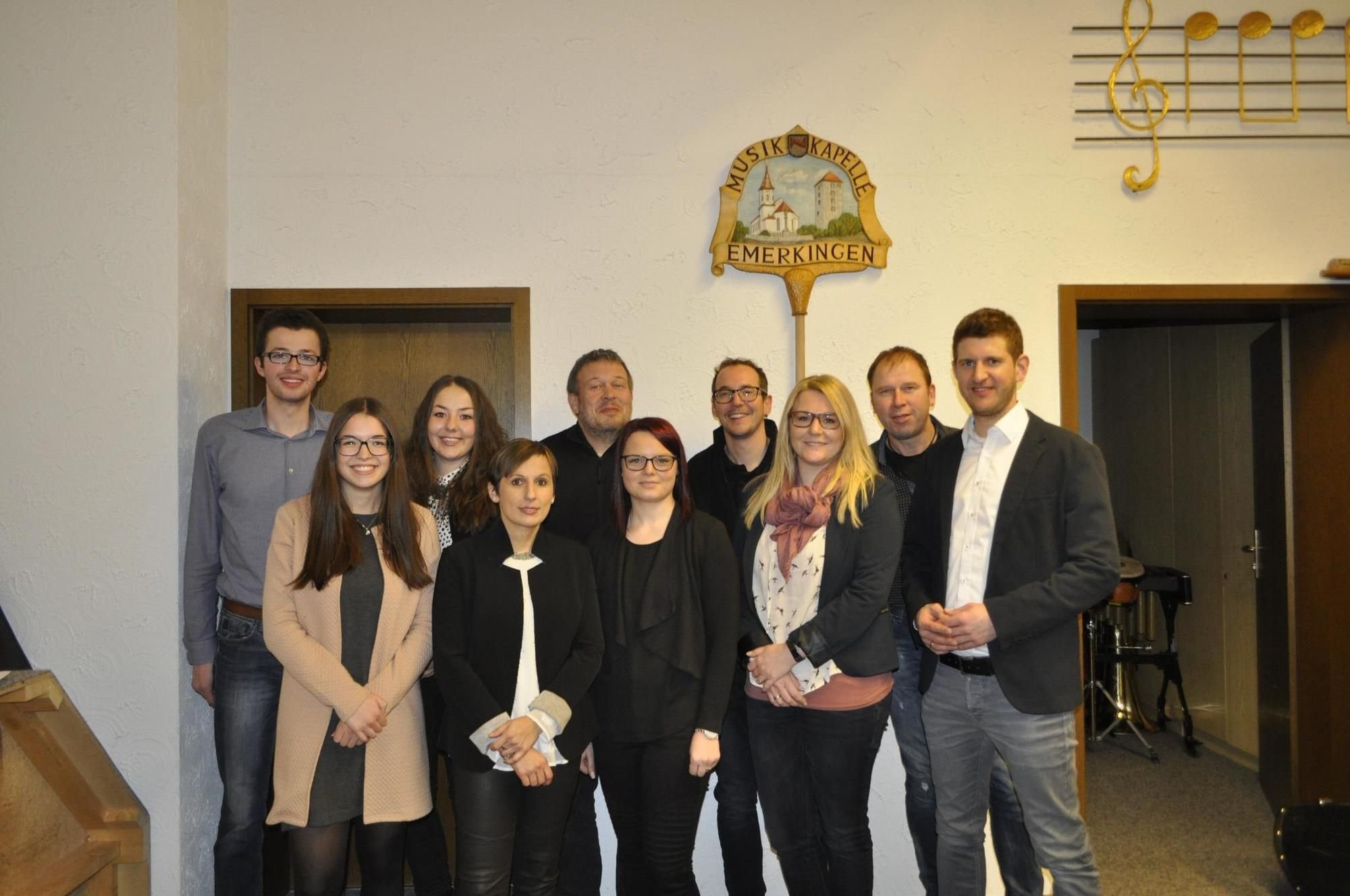 Neuer Schriftführer bei der Musikkapelle Emerkingen