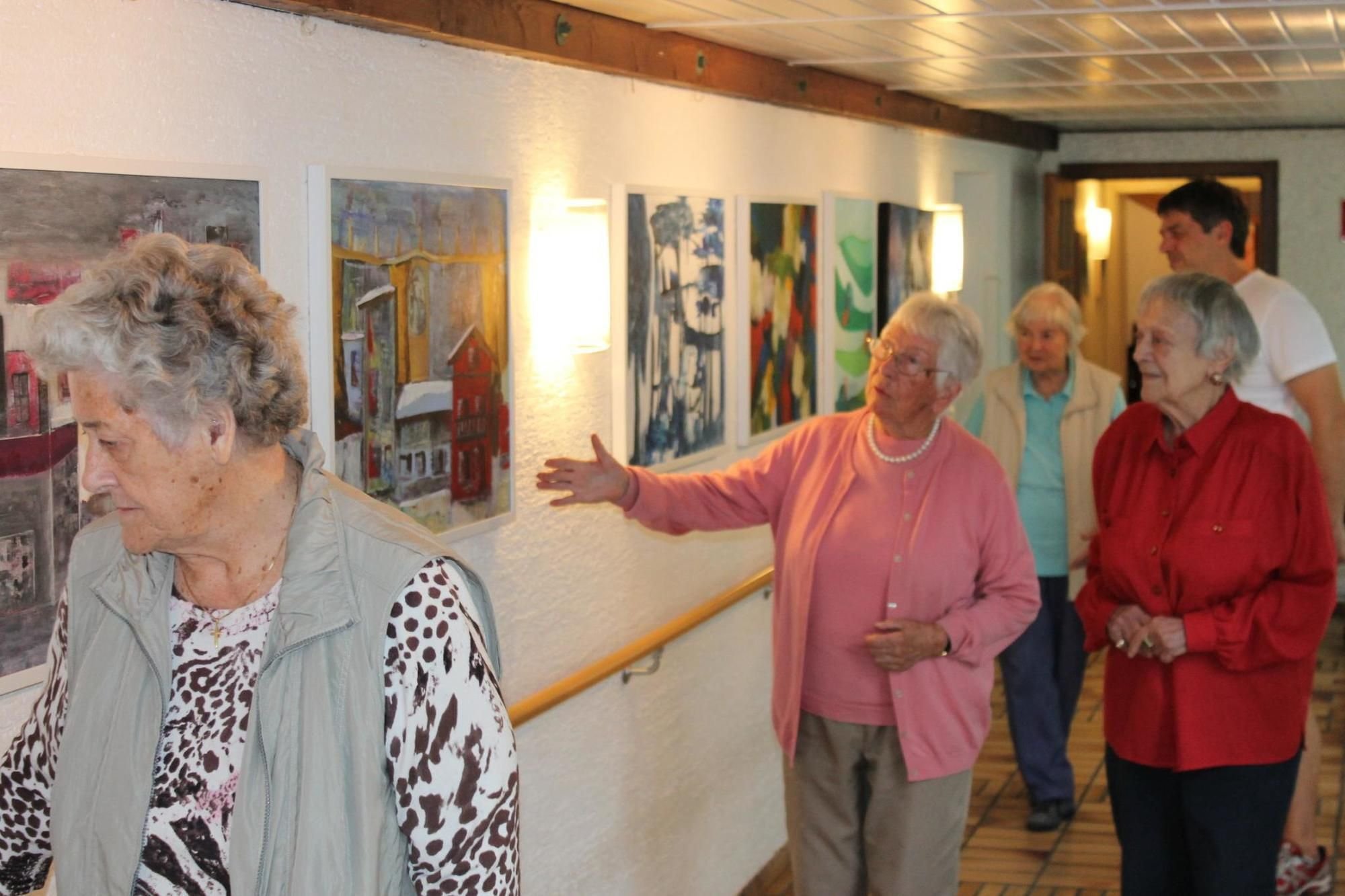 Maria-Martha-Stift zeigt Kunst hoch vier