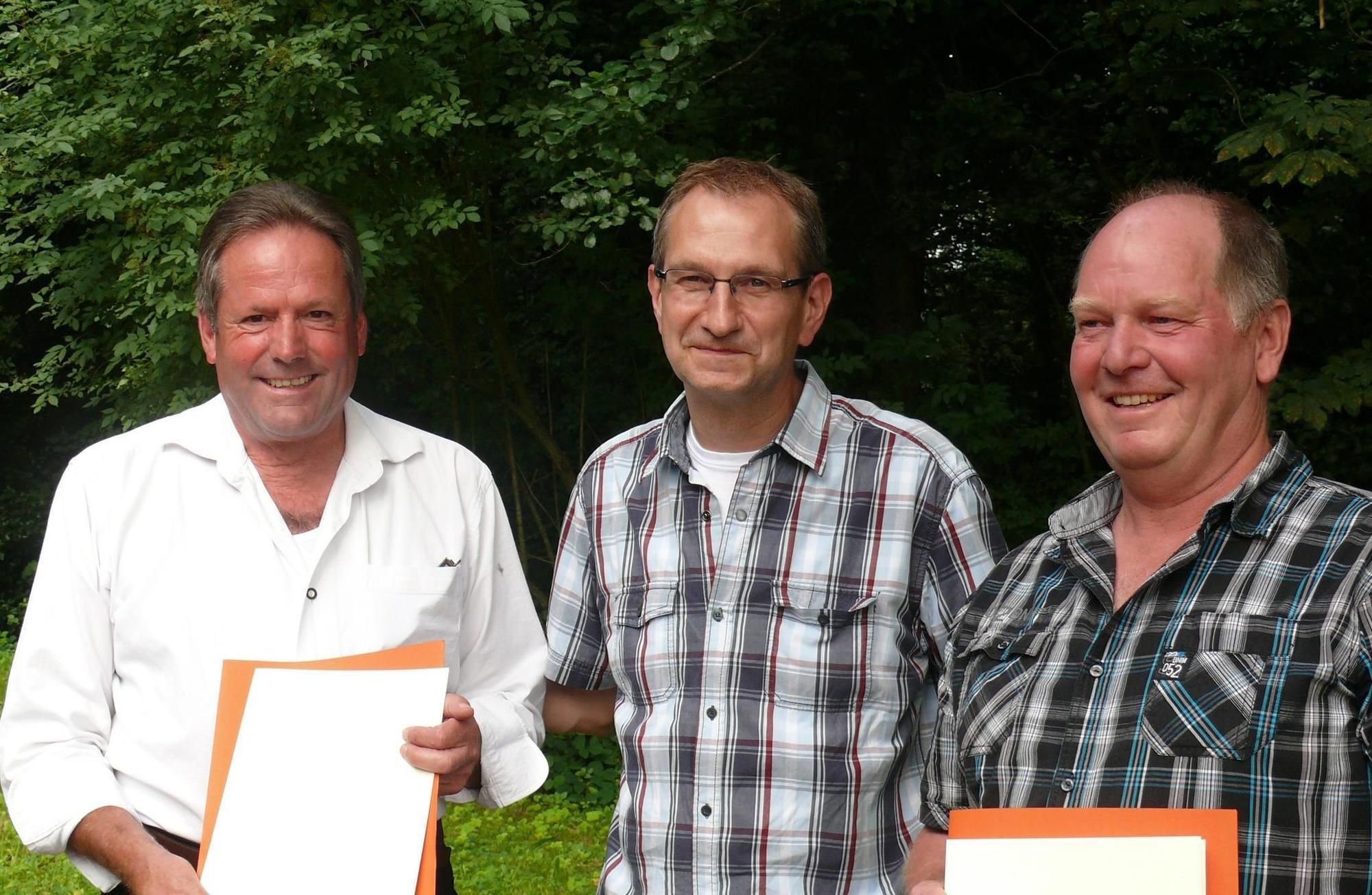 Für 40 Jahre beim Zoll