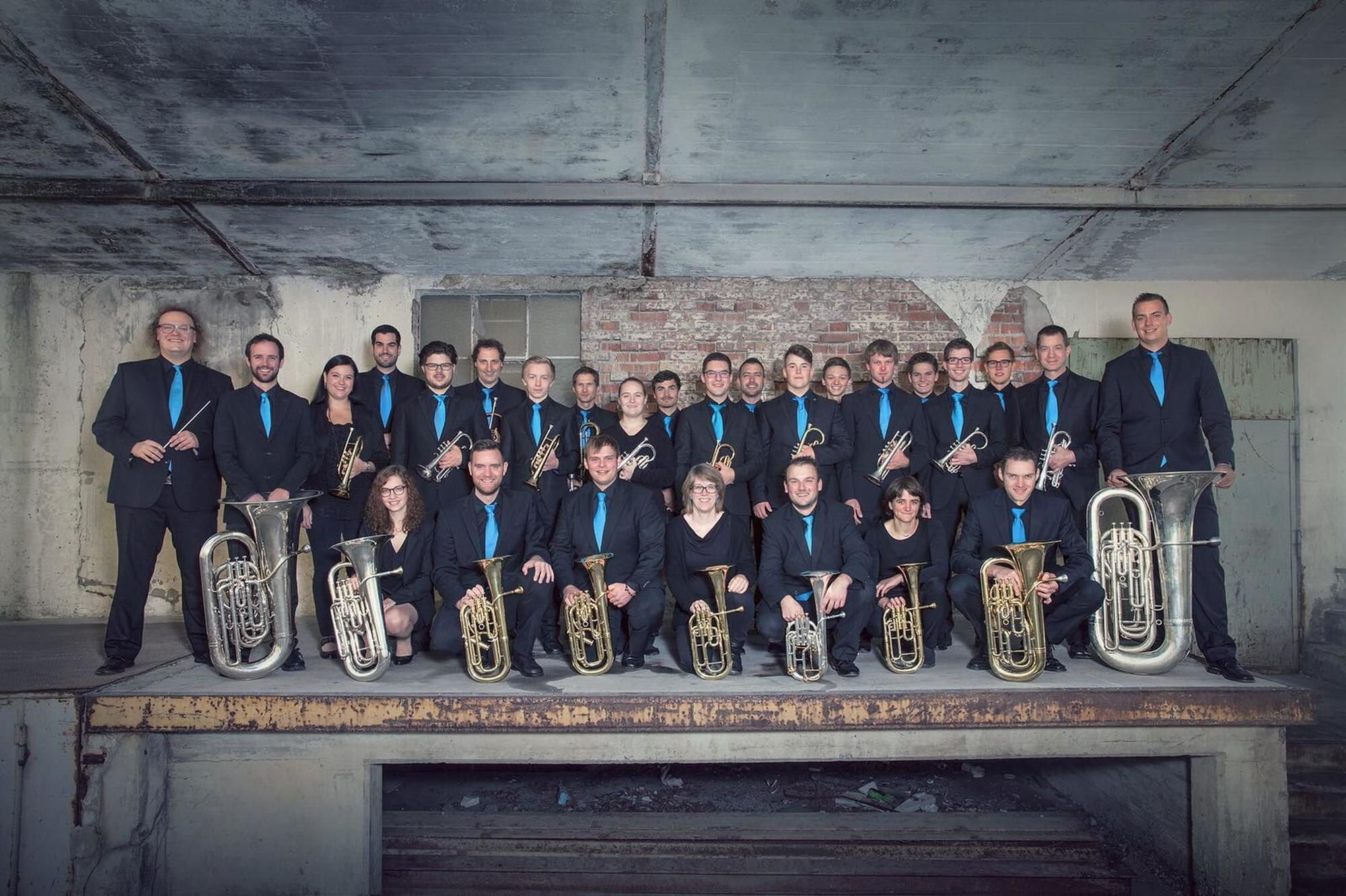 Brass Band tritt im Schloss Zeil auf