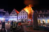 Großbrand am Riedlinger Marktplatz