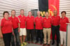 
Der Bezirksjugendausschusses beim Staffeltag in Achstetten. Erich Wachter (Vierte von rechts) wurde mit der Jugendleiter-Ehrennadel in Gold ausgezeichnet.
