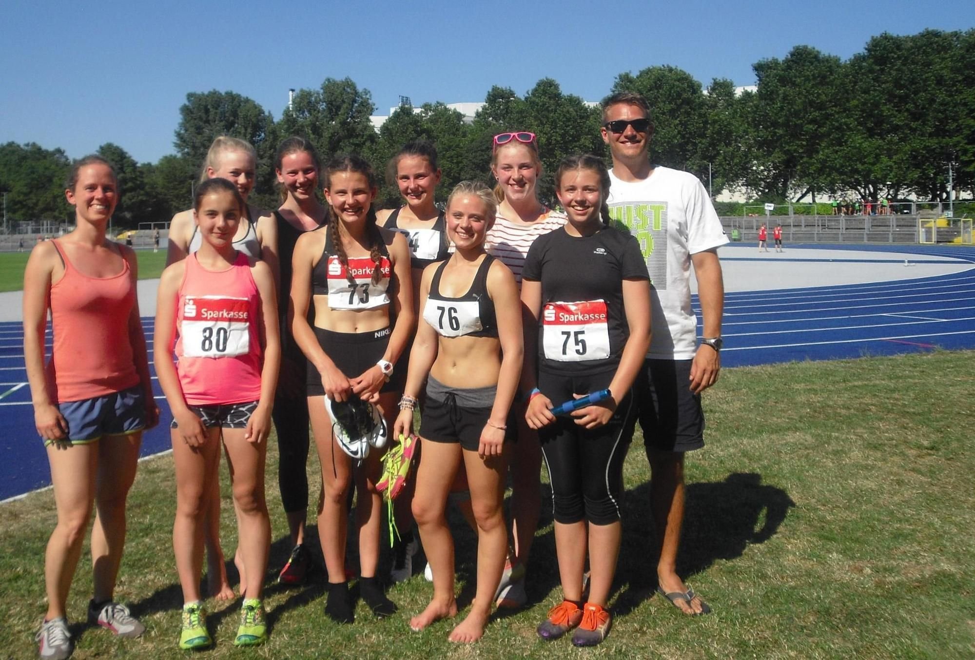 Leichtathletinnen holen dritten Platz