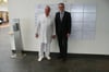 Der ärztliche Direktor Ulrich Fink und Geschäftsführer Matthias Geiser es Schwarzwald-Baar-Klinikums freuen sich über mehr Patienten, Fallzahlen und Geburten.