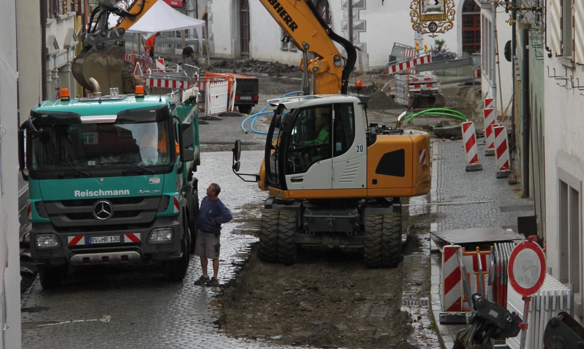 Baustelle „frisst“ sich schnell durch die Bindstraße