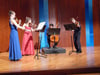 „Vierimpuls“: Charlotte Rehfueß und Miriam Gruhle an den Violinen, Konrad Viebahn an der Viola und Adrian-Minh Schuhmacher am Violoncello 
